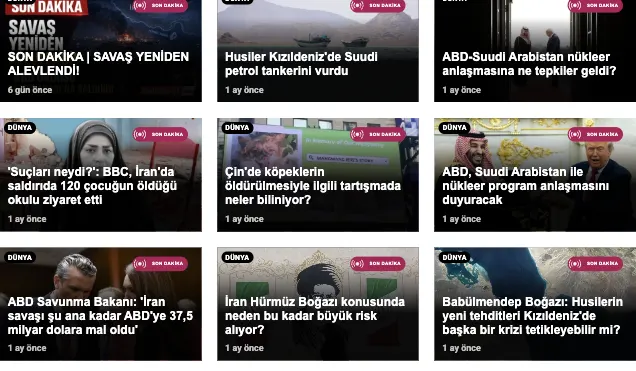 News Grid — Content Overlay Grid